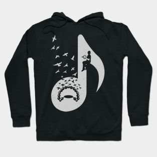 Musical note - Tambourine Hoodie